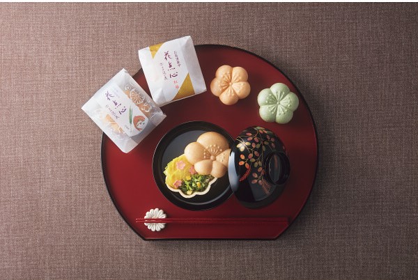 京都・辻が花 お吸い物最中